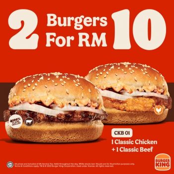 Burger-King-2-for-RM10-Promo-350x350 - Beverages Food , Restaurant & Pub Johor Kedah Kelantan Kuala Lumpur Melaka Negeri Sembilan Pahang Penang Perak Perlis Promotions & Freebies Putrajaya Sabah Sarawak Selangor Terengganu 
