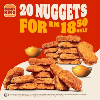 Burger-King-20pcs-Nuggets-Promo-350x350 - Beverages Food , Restaurant & Pub Johor Kedah Kelantan Kuala Lumpur Melaka Negeri Sembilan Pahang Penang Perak Perlis Promotions & Freebies Putrajaya Sabah Sarawak Selangor Terengganu 