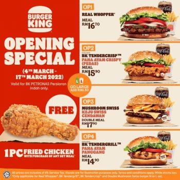 Burger-King-Opening-Deal-at-Petronas-Persiaran-Indah-2-350x350 - Beverages Burger Food , Restaurant & Pub Johor Promotions & Freebies 