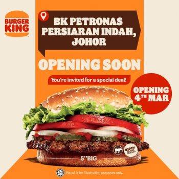 Burger-King-Opening-Deal-at-Petronas-Persiaran-Indah-350x350 - Beverages Burger Food , Restaurant & Pub Johor Promotions & Freebies 