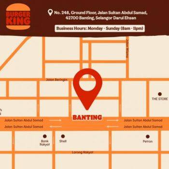 Burger-King-Opening-Promotion-at-Banting-3-350x350 - Beverages Burger Food , Restaurant & Pub Promotions & Freebies Selangor 