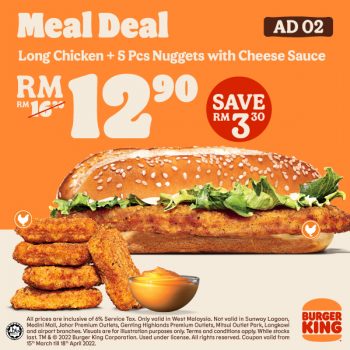 Burger-King-Special-Deal-1-350x350 - Beverages Food , Restaurant & Pub Johor Kedah Kelantan Kuala Lumpur Melaka Negeri Sembilan Pahang Penang Perak Perlis Promotions & Freebies Putrajaya Sabah Sarawak Selangor Terengganu 