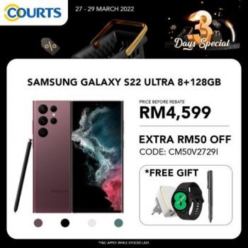 COURTS-3-Days-Promotion-1-350x350 - Electronics & Computers Furniture Home & Garden & Tools Home Appliances Home Decor Johor Kedah Kelantan Kitchen Appliances Kuala Lumpur Melaka Negeri Sembilan Online Store Pahang Penang Perak Perlis Promotions & Freebies Putrajaya Sabah Sarawak Selangor Terengganu 