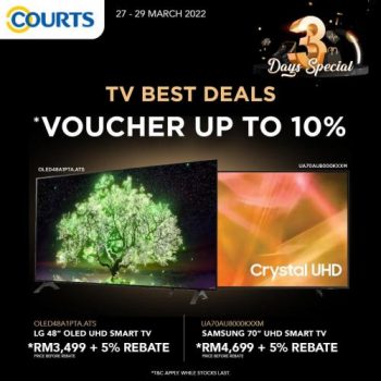 COURTS-3-Days-Promotion-4-350x350 - Electronics & Computers Furniture Home & Garden & Tools Home Appliances Home Decor Johor Kedah Kelantan Kitchen Appliances Kuala Lumpur Melaka Negeri Sembilan Online Store Pahang Penang Perak Perlis Promotions & Freebies Putrajaya Sabah Sarawak Selangor Terengganu 