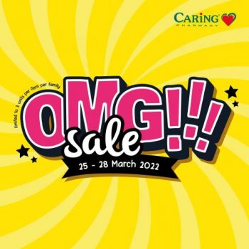 Caring-Pharmacy-OMG-Sale-350x350 - Beauty & Health Health Supplements Johor Kedah Kelantan Kuala Lumpur Malaysia Sales Melaka Negeri Sembilan Online Store Pahang Penang Perak Perlis Personal Care Putrajaya Sabah Sarawak Selangor Terengganu 