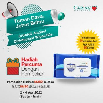 Caring-Pharmacy-Opening-Promotion-at-Taman-Daya-JB-3-350x350 - Beauty & Health Health Supplements Johor Personal Care Promotions & Freebies 