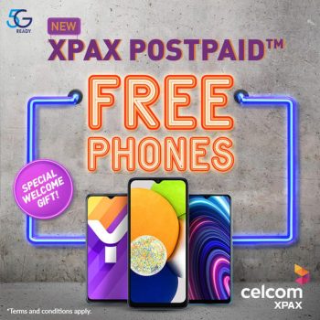 Celcom-New-Xpax-Postpaid-60-Free-Phones-Giveaway - Johor Kedah Kelantan Kuala Lumpur Melaka Negeri Sembilan Others Pahang Penang Perak Perlis Promotions & Freebies Putrajaya Sabah Sarawak Selangor Terengganu 