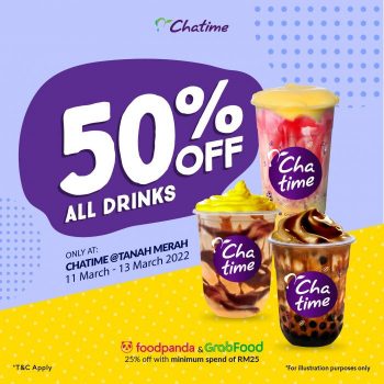 Chatime-Opening-Promotion-at-Tanah-Merah-350x350 - Beverages Food , Restaurant & Pub Kelantan Promotions & Freebies 