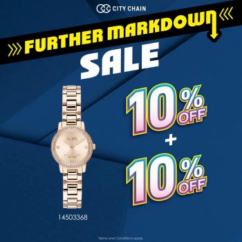 City-Chain-Further-Markdown-Sale-5-350x350 - Fashion Accessories Fashion Lifestyle & Department Store Johor Kedah Kelantan Kuala Lumpur Malaysia Sales Melaka Negeri Sembilan Pahang Penang Perak Perlis Putrajaya Sabah Sarawak Selangor Terengganu Watches 