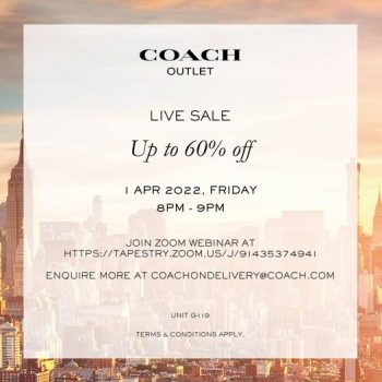 Coach-Special-Sale-at-Design-Village-Penang-350x350 - Bags Fashion Accessories Fashion Lifestyle & Department Store Handbags Johor Kedah Kelantan Kuala Lumpur Malaysia Sales Melaka Negeri Sembilan Online Store Pahang Penang Perak Perlis Putrajaya Sabah Sarawak Selangor Terengganu 