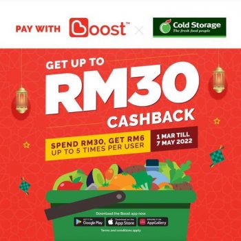 Cold-Storage-Boost-Cashback-Promotion-350x350 - Johor Kedah Kelantan Kuala Lumpur Melaka Negeri Sembilan Pahang Penang Perak Perlis Promotions & Freebies Putrajaya Sabah Sarawak Selangor Supermarket & Hypermarket Terengganu 