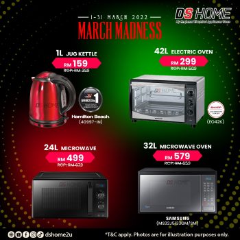 DS-HOME-March-Madness-Deal-10-350x350 - Electronics & Computers Home Appliances Johor Kedah Kelantan Kitchen Appliances Kuala Lumpur Melaka Negeri Sembilan Pahang Penang Perak Perlis Promotions & Freebies Putrajaya Sabah Sarawak Selangor Terengganu 