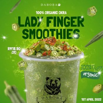Daboba-Lady-Finger-Smoothies-Deal-350x350 - Beverages Food , Restaurant & Pub Johor Kedah Kelantan Kuala Lumpur Melaka Negeri Sembilan Pahang Penang Perak Perlis Promotions & Freebies Putrajaya Sabah Sarawak Selangor Terengganu 