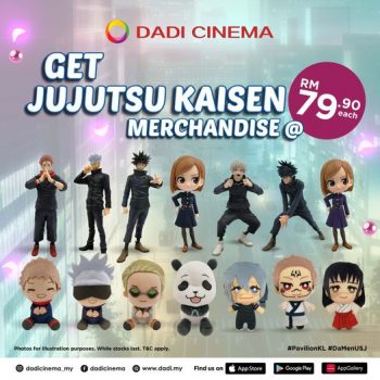 Dadi-Cinema-Jujutsu-Kaisen-Merchandise-Sale-350x350 - Cinemas Johor Kedah Kelantan Kuala Lumpur Malaysia Sales Melaka Movie & Music & Games Negeri Sembilan Online Store Others Pahang Penang Perak Perlis Putrajaya Sabah Sarawak Selangor Terengganu 