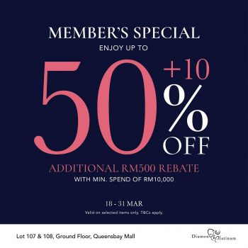 Diamond-Platinum-Members-Special-Promotion-at-Queensbay-Mall-350x350 - Gifts , Souvenir & Jewellery Jewels Penang Promotions & Freebies 