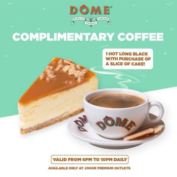 Dome-Cafe-Special-Promotion-at-Johor-Premium-Outlets-350x350 - Beverages Food , Restaurant & Pub Johor Promotions & Freebies 