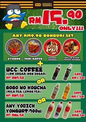 Don-Don-Donki-Mix-Match-Set-Meals-Deal-350x496 - Beverages Food , Restaurant & Pub Kuala Lumpur Promotions & Freebies Selangor Snacks 