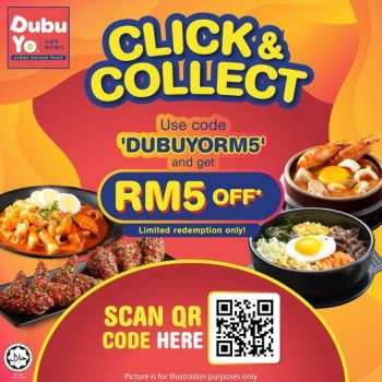 DubuYo-Click-Collect-RM5-OFF-Promotion-350x350 - Beverages Food , Restaurant & Pub Johor Kedah Kelantan Kuala Lumpur Melaka Negeri Sembilan Online Store Pahang Penang Perak Perlis Promotions & Freebies Putrajaya Sabah Sarawak Selangor Terengganu 