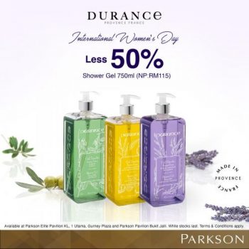 Durance-International-Womens-Day-Promotion-at-Parkson-2-350x350 - Beauty & Health Fragrances Johor Kedah Kelantan Kuala Lumpur Melaka Negeri Sembilan Pahang Penang Perak Perlis Personal Care Promotions & Freebies Putrajaya Sabah Sarawak Selangor Skincare Terengganu 