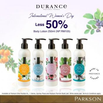 Durance-International-Womens-Day-Promotion-at-Parkson-3-350x350 - Beauty & Health Fragrances Johor Kedah Kelantan Kuala Lumpur Melaka Negeri Sembilan Pahang Penang Perak Perlis Personal Care Promotions & Freebies Putrajaya Sabah Sarawak Selangor Skincare Terengganu 