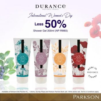 Durance-International-Womens-Day-Promotion-at-Parkson-6-350x350 - Beauty & Health Fragrances Johor Kedah Kelantan Kuala Lumpur Melaka Negeri Sembilan Pahang Penang Perak Perlis Personal Care Promotions & Freebies Putrajaya Sabah Sarawak Selangor Skincare Terengganu 