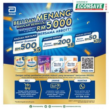 Econsave-Abbott-Buy-Win-Promotion-350x350 - Johor Kedah Kelantan Kuala Lumpur Melaka Negeri Sembilan Pahang Penang Perak Perlis Promotions & Freebies Putrajaya Sabah Sarawak Selangor Supermarket & Hypermarket Terengganu 