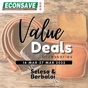 Econsave-Accessories-Value-Deals-Promotion-350x350 - Johor Kedah Kelantan Kuala Lumpur Melaka Negeri Sembilan Pahang Penang Perak Perlis Promotions & Freebies Putrajaya Sabah Sarawak Selangor Supermarket & Hypermarket Terengganu 