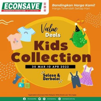 Econsave-Kids-Collection-Value-Deals-350x350 - Baby & Kids & Parenting Children Fashion Johor Kedah Kelantan Kuala Lumpur Melaka Negeri Sembilan Pahang Penang Perak Perlis Promotions & Freebies Putrajaya Sabah Sarawak Selangor Supermarket & Hypermarket Terengganu 
