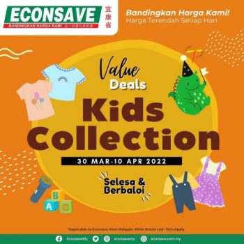 Econsave-Kids-Collection-Value-Deals-350x350 - Baby & Kids & Toys Children Fashion Johor Kedah Kelantan Kuala Lumpur Melaka Negeri Sembilan Pahang Penang Perak Perlis Promotions & Freebies Putrajaya Sabah Sarawak Selangor Supermarket & Hypermarket Terengganu 