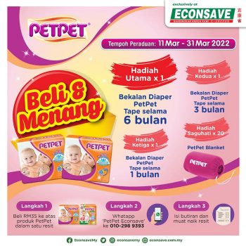 Econsave-Petpet-Buy-Win-Promotion-350x350 - Johor Kedah Kelantan Kuala Lumpur Melaka Negeri Sembilan Pahang Penang Perak Perlis Promotions & Freebies Putrajaya Sabah Sarawak Selangor Supermarket & Hypermarket Terengganu 