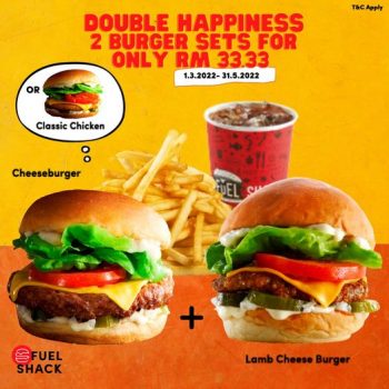 Fuel-Shack-Double-Happiness-Deal-350x350 - Beverages Food , Restaurant & Pub Johor Kedah Kelantan Kuala Lumpur Melaka Negeri Sembilan Pahang Penang Perak Perlis Promotions & Freebies Putrajaya Sabah Sarawak Selangor Terengganu 