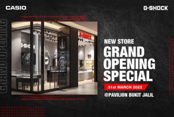 G-SHOCK-Grand-Opening-Special-at-Pavilion-350x235 - Fashion Accessories Fashion Lifestyle & Department Store Kuala Lumpur Promotions & Freebies Selangor Watches 