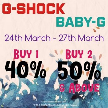 G-Shock-Baby-G-Promotion-at-Mitsui-Outlet-Park-1-350x350 - Fashion Accessories Fashion Lifestyle & Department Store Promotions & Freebies Selangor Watches 