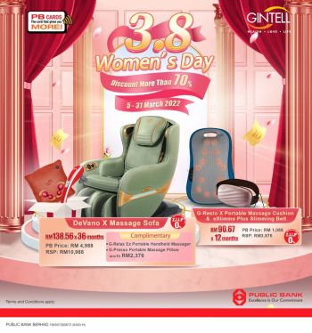 GINTELL-3.8-Womens-Day-Deals-with-Public-Bank-350x374 - Bank & Finance Johor Kedah Kelantan Kuala Lumpur Melaka Negeri Sembilan Others Pahang Penang Perak Perlis Promotions & Freebies Public Bank Putrajaya Sabah Sarawak Selangor Terengganu 