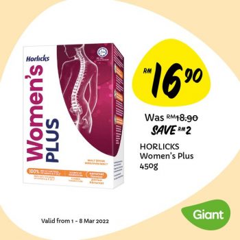 Giant-International-Womens-Day-Deal-2-350x350 - Johor Kedah Kelantan Kuala Lumpur Melaka Negeri Sembilan Pahang Penang Perak Perlis Promotions & Freebies Putrajaya Sabah Sarawak Selangor Supermarket & Hypermarket Terengganu 