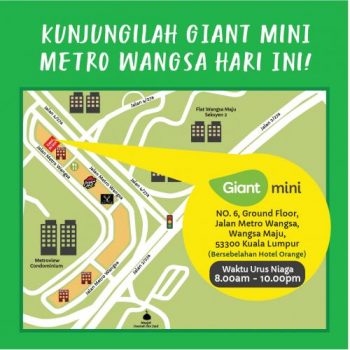 Giant-Mini-Opening-Promotion-at-Metro-Wangsa-1-350x350 - Kuala Lumpur Promotions & Freebies Selangor Supermarket & Hypermarket 