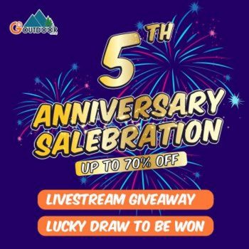 Gooutdoor-5th-Anniversary-Salebration-350x350 - Johor Kedah Kelantan Kuala Lumpur Malaysia Sales Melaka Negeri Sembilan Online Store Others Outdoor Sports Pahang Penang Perak Perlis Putrajaya Sabah Sarawak Selangor Sports,Leisure & Travel Terengganu 