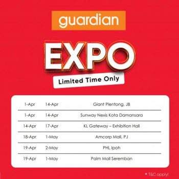 Guardian-Expo-Sale-1-1-350x350 - Johor Kuala Lumpur Negeri Sembilan Perak Selangor 