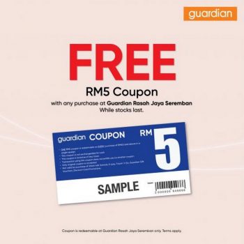 Guardian-Opening-Promotion-at-Rasah-Jaya-Seremban-1-350x350 - Beauty & Health Health Supplements Negeri Sembilan Personal Care Promotions & Freebies 