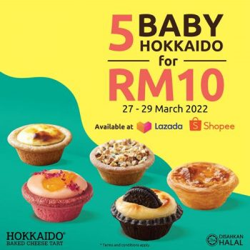 Hokkaido-Baked-Cheese-Tart-5-Baby-Hokkaido-Promo-350x350 - Beverages Food , Restaurant & Pub Johor Kedah Kelantan Kuala Lumpur Melaka Negeri Sembilan Pahang Penang Perak Perlis Promotions & Freebies Putrajaya Sabah Sarawak Selangor Terengganu 