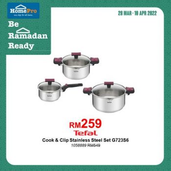 HomePro-Be-Ramadan-Ready-Promotion-20-350x350 - Electronics & Computers Home Appliances Johor Kedah Kelantan Kitchen Appliances Kuala Lumpur Melaka Negeri Sembilan Online Store Pahang Penang Perak Perlis Promotions & Freebies Putrajaya Sabah Sarawak Selangor Terengganu 