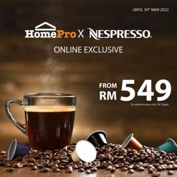 HomePro-Nespresso-Coffee-Machine-Promotion-350x350 - Electronics & Computers Home Appliances Johor Kedah Kelantan Kitchen Appliances Kuala Lumpur Melaka Negeri Sembilan Pahang Penang Perak Perlis Promotions & Freebies Putrajaya Sabah Sarawak Selangor Terengganu 