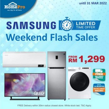 HomePro-Samsung-Weekend-Flash-Sale-350x350 - Electronics & Computers Home Appliances Johor Kedah Kelantan Kitchen Appliances Kuala Lumpur Malaysia Sales Melaka Negeri Sembilan Online Store Pahang Penang Perak Perlis Putrajaya Sabah Sarawak Selangor Terengganu 