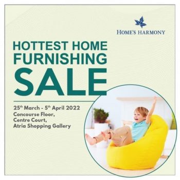 Homes-Harmony-Hottest-Home-Furnishing-Sale-at-Atria-Shopping-Gallery-350x350 - Furniture Home & Garden & Tools Home Decor Malaysia Sales Selangor 