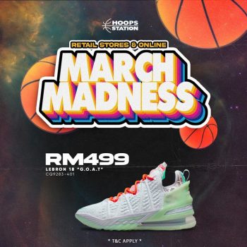 Hoops-Station-March-Madness-Deal-10-350x350 - Apparels Fashion Accessories Fashion Lifestyle & Department Store Footwear Johor Kedah Kelantan Kuala Lumpur Melaka Negeri Sembilan Online Store Pahang Penang Perak Perlis Promotions & Freebies Putrajaya Sabah Sarawak Selangor Sportswear Terengganu 