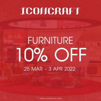 ICONCRAFT-Furniture-Promo-350x350 - Furniture Home & Garden & Tools Home Decor Kuala Lumpur Promotions & Freebies Selangor 