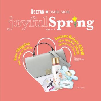 Isetan-Joyful-Spring-Promo-350x350 - Johor Kedah Kelantan Kuala Lumpur Melaka Negeri Sembilan Online Store Pahang Penang Perak Perlis Promotions & Freebies Putrajaya Sabah Sarawak Selangor Supermarket & Hypermarket Terengganu 
