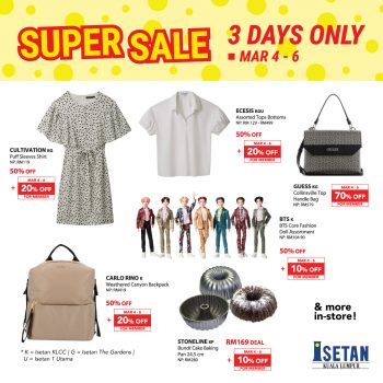 Isetan-Super-Sale-3-350x350 - Kuala Lumpur Malaysia Sales Selangor Supermarket & Hypermarket 