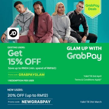 JD-Sports-GrabPay-Deals-350x350 - Apparels Fashion Accessories Fashion Lifestyle & Department Store Footwear Johor Kedah Kelantan Kuala Lumpur Melaka Negeri Sembilan Online Store Pahang Penang Perak Perlis Promotions & Freebies Putrajaya Sabah Sarawak Selangor Terengganu 