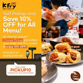 K-Fry-Self-Pickup-10-OFF-Promotion-350x350 - Beverages Food , Restaurant & Pub Johor Kedah Kelantan Kuala Lumpur Melaka Negeri Sembilan Online Store Pahang Penang Perak Perlis Promotions & Freebies Putrajaya Sabah Sarawak Selangor Terengganu 